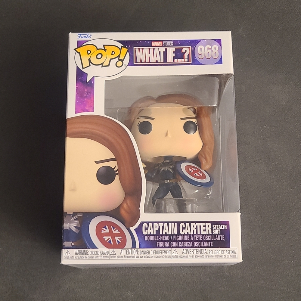 #968 Captain America stealth suit Funko Pop! Marvel Studios What if...?